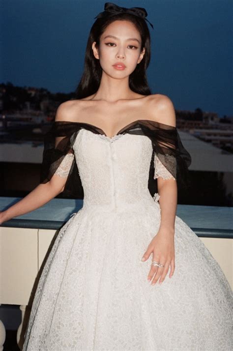 jennie chanel photoshoot|jennie black and white dress.